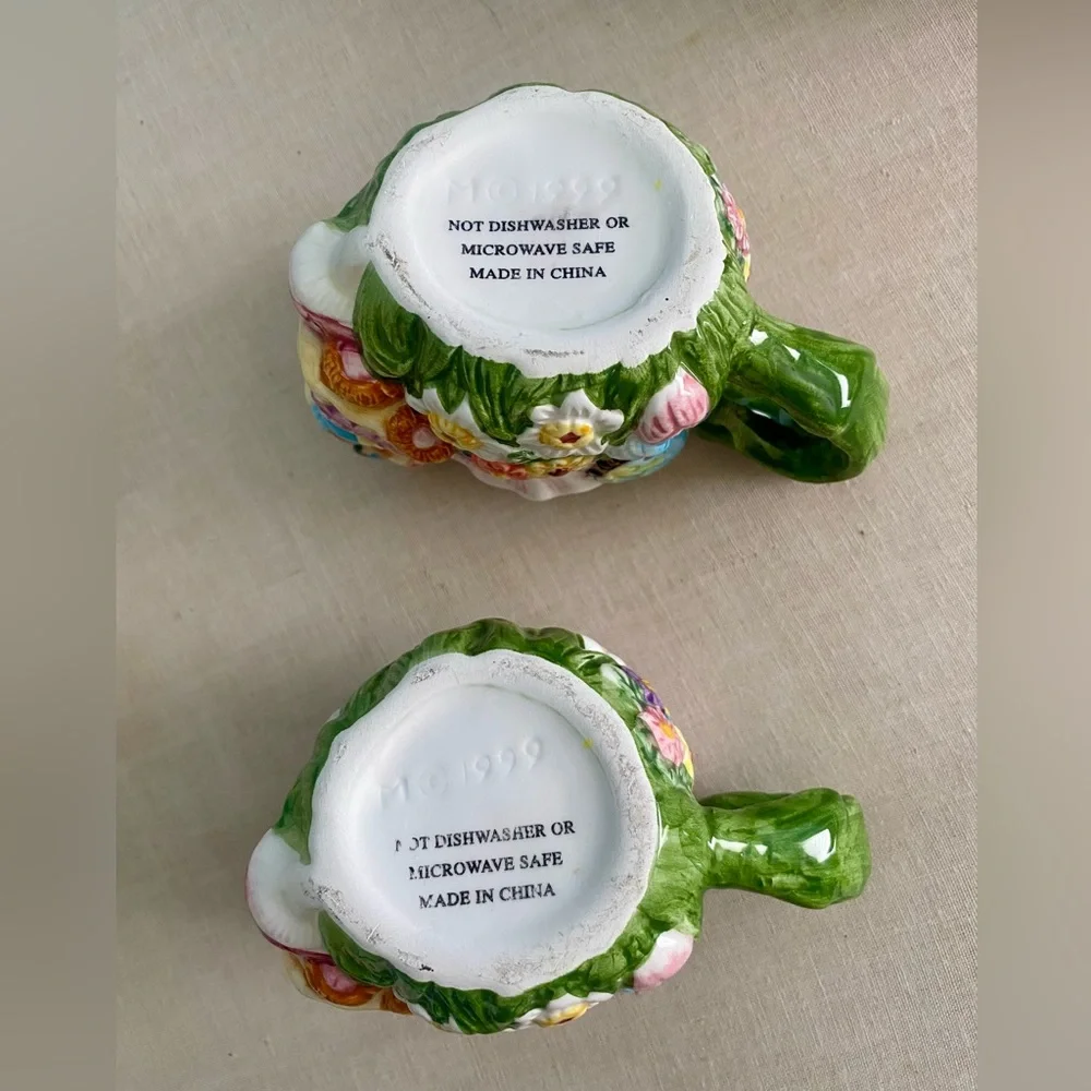 Bunny Rabbit Garden Party Vintage Tea Set
